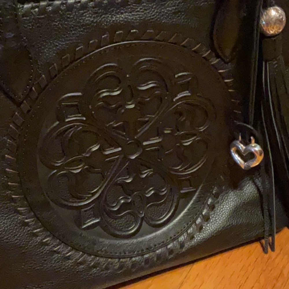 Brighton Ferrara collection, black Emilia handbag in excellent condition. - Picture 2 of 13